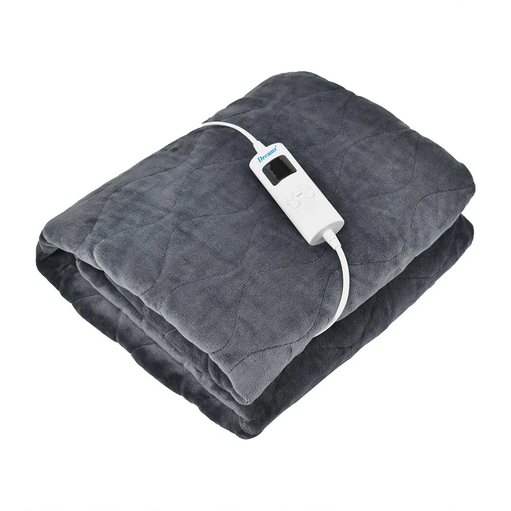 DreamZ Electric Throw Blanket Heated Rug Bedding Washable Warm Winter  Snuggle 9356877138089 | eBay