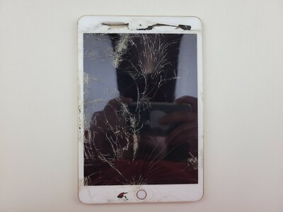 Apple iPad Mini 3 (A1599) 16GB - Gold (WiFi) 7.9'' Tablet - *DAMAGED* - K7734