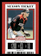 2019 Panini Contenders Draft Picks Collegiate #7a Bryson Stott