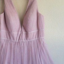 Jenny Yoo Long Bridesmaid Dress Kaelyn in whipped Apricot size 12 NWT women's