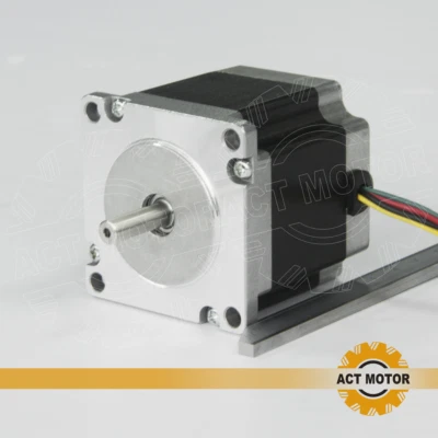 DE Free 1PC Nema23 Schrittmotor 23HM6620 0.9° 1.4A 56mm 160oz-in φ6.35mm 6Leads - Bild 1 von 4