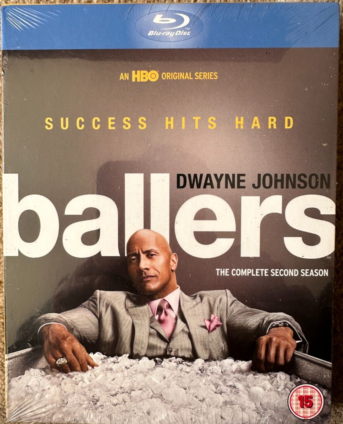 ballers - The Complete Second Season - Region 2 - Blu-ray - New & Sealed