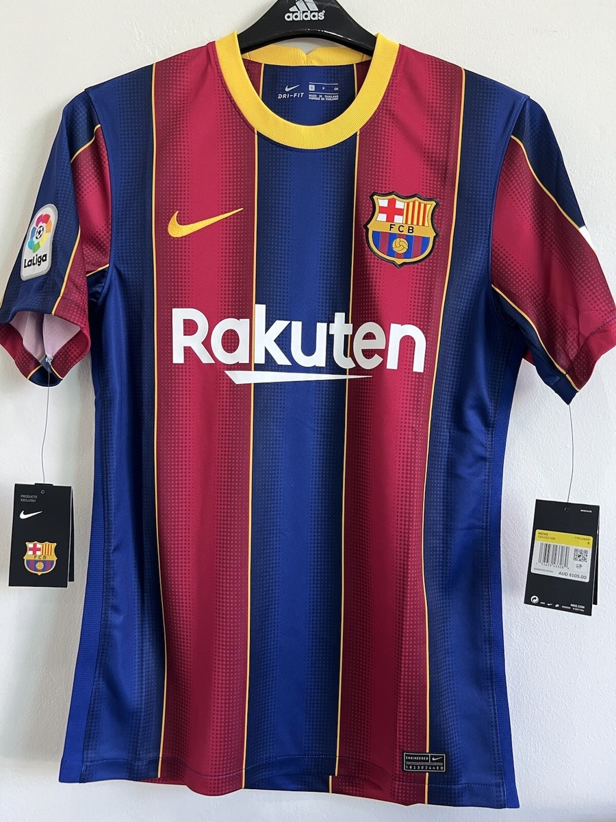 Barcelona 20/21 Home Men's Soccer Stadium Jersey Size S | eBay