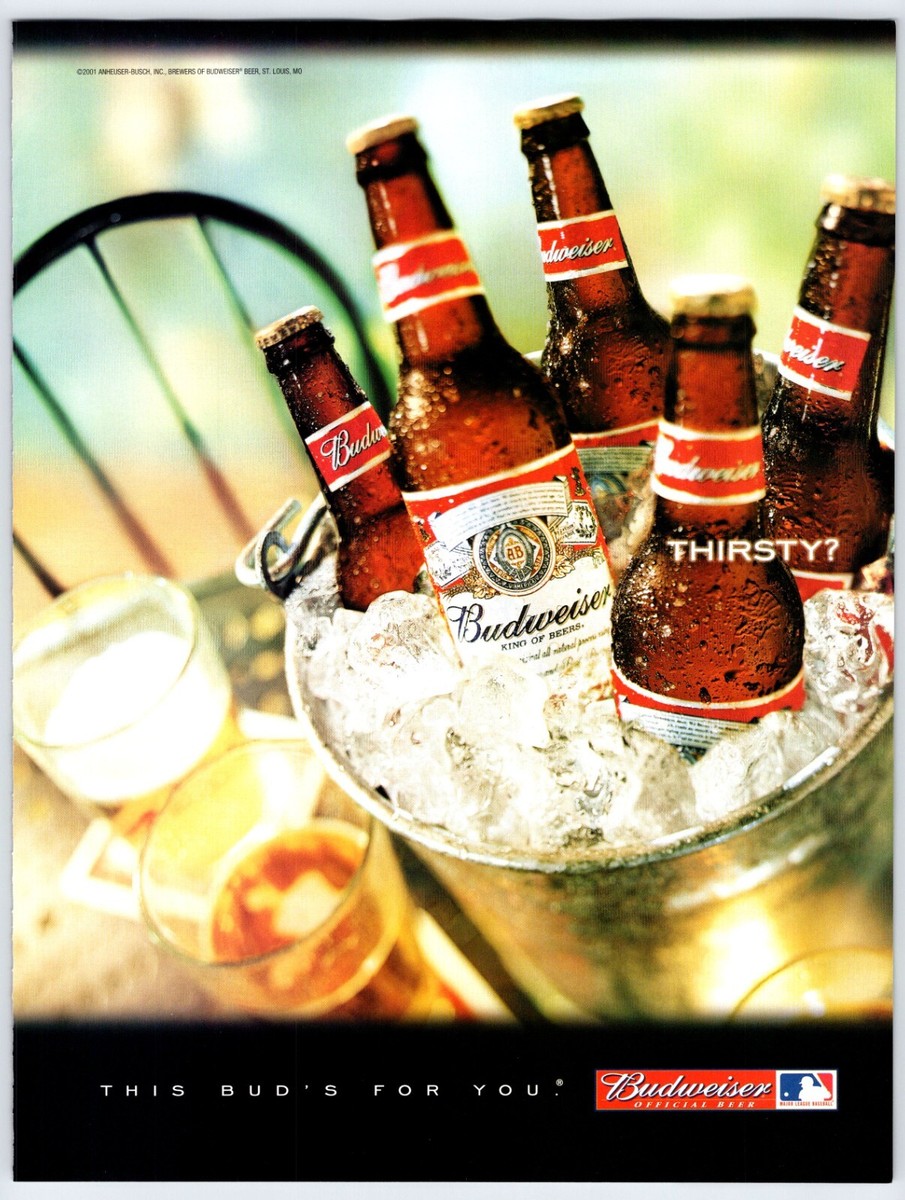 2000 BUDWEISER BEER Vintage 8