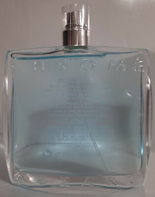 Azzaro Chrome Eau de Toilette for men-100 ml/3.4 fl.oz Made in France -