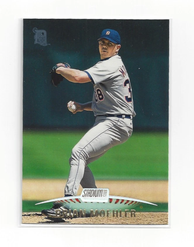 Brian Moehler 1999 Stadium Club #297 Tigers MLB Baseball Card Detroit Pitcher