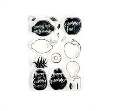 Simon Says Stamp - DANCING FRUITS - 4x6 Stamp Set