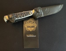 PUMA Jagdnicker nach Frevert Hirschhorn Handarbeit 