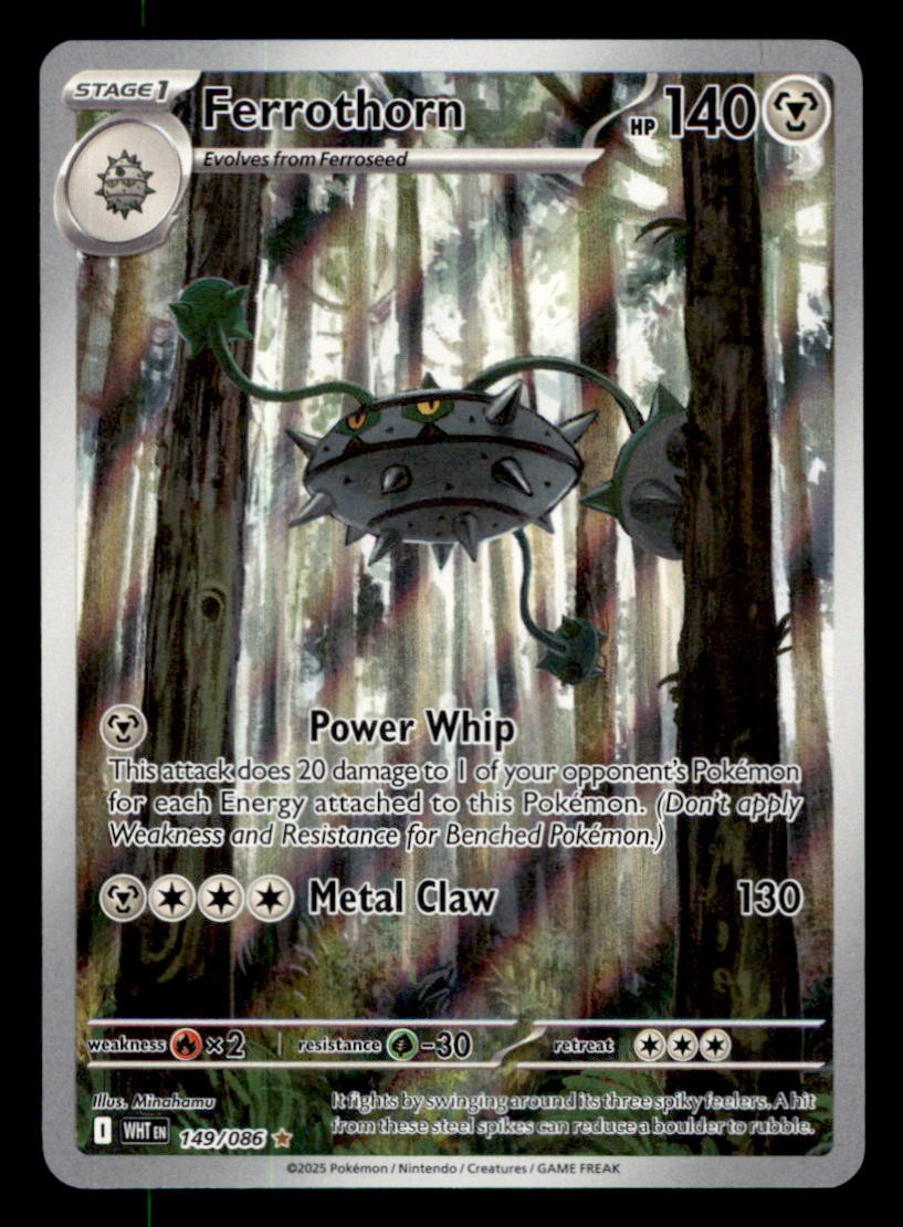 Ferrothorn Holo Illustration Rare SV: White Flare 149/086