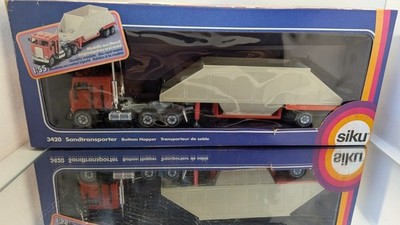 Siku 3420 Kenworth Sandtransporter Bottom Hopper 1:55 Mint in Box