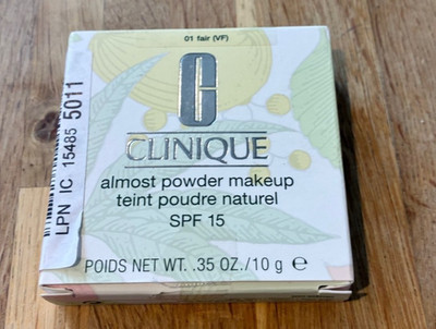 Clinique Almost Powder Makeup Foundation LSF 15 01 Fair (VF) 10g Neu in OVP