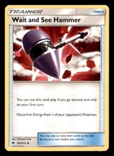 Wait and See Hammer 192/214 Uncommon Lost Thunder Pokemon Lightly Played
