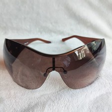 Vintage Oversized Givenchy Brown Sunglasses, Italian Designer Eyewear