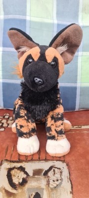 Wild Republic Afrikanischer Wildhund / Bemalter Hund Plüschtier Kuscheltier