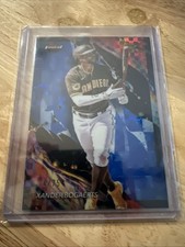 Xander Bogaerts 2024 Topps Finest Blue Prism Refractor Short Print SP /75
