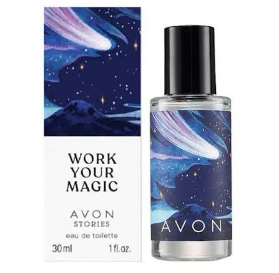 Avon Stories Collection 2018 Work Your Magic eau de toilette 1 fl oz nuevo en stock Foto 2 de 3
