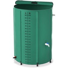 Regentonne 380L faltbar Wasserfass Wassertank Garten Wasserbehälter