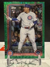 2025Topps Update Series-Rookie Debut Moises Ballesteros#US236 Green Foil /99(RC)