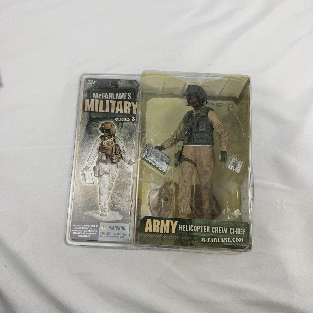 Mcfarlane's Army Helicopter Crew Chief Figure New Sealed