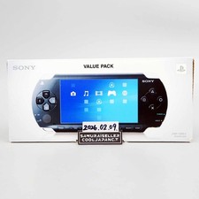 SONY PSP Playstation Portable Console Value Pack Black PSP-1000 Japan NEW