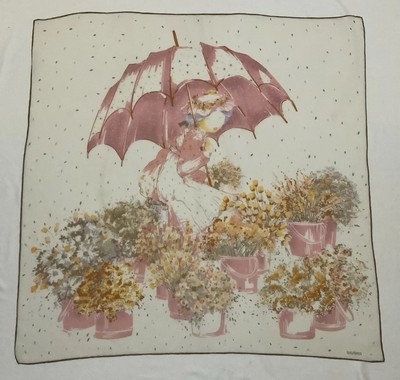 DAVINCI All Veiled Silk Women Pattern Hand Rolled Women s Scarf  36/36 PGC
