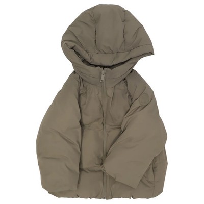 Zara, Winterjacke, Unisex (Kinder), Größe: 98, Grün, Polyester, Einfarbig #Vrd