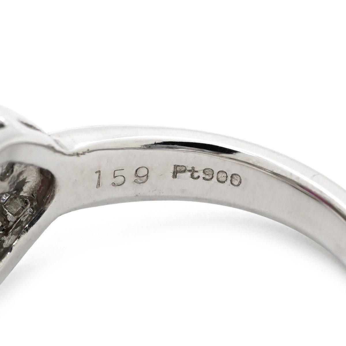 Ring ring Ruby da Earring Pt900 Ruby diamond Plat… - image 4