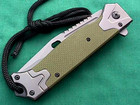 Elitedge AO Assisted Open Folding Pocket Knife  G10 NIB Survival W/ Lanyard — photo 1