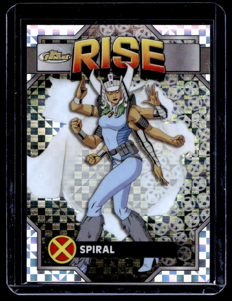 SPIRAL 2025 Topps Finest X-Men '97 "Uncommon" Silver X-Fractor 07/97 #62