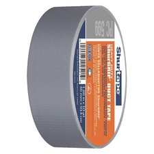 SHURTAPE PC 009 SIL-48mm x 55m-24 rls/cs Duct Tape,Silver,1 7/8inx60yd,9 mil,PK2