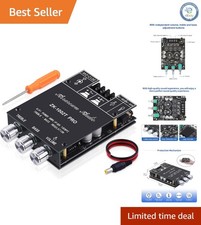 2.0 Channel Bluetooth Amplifier with 100W Output  Protective Features