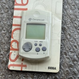 Sega Dreamcast OEM Gray VMU Visual Memory Unit Complete In Box CIB HKT-7000 JPN