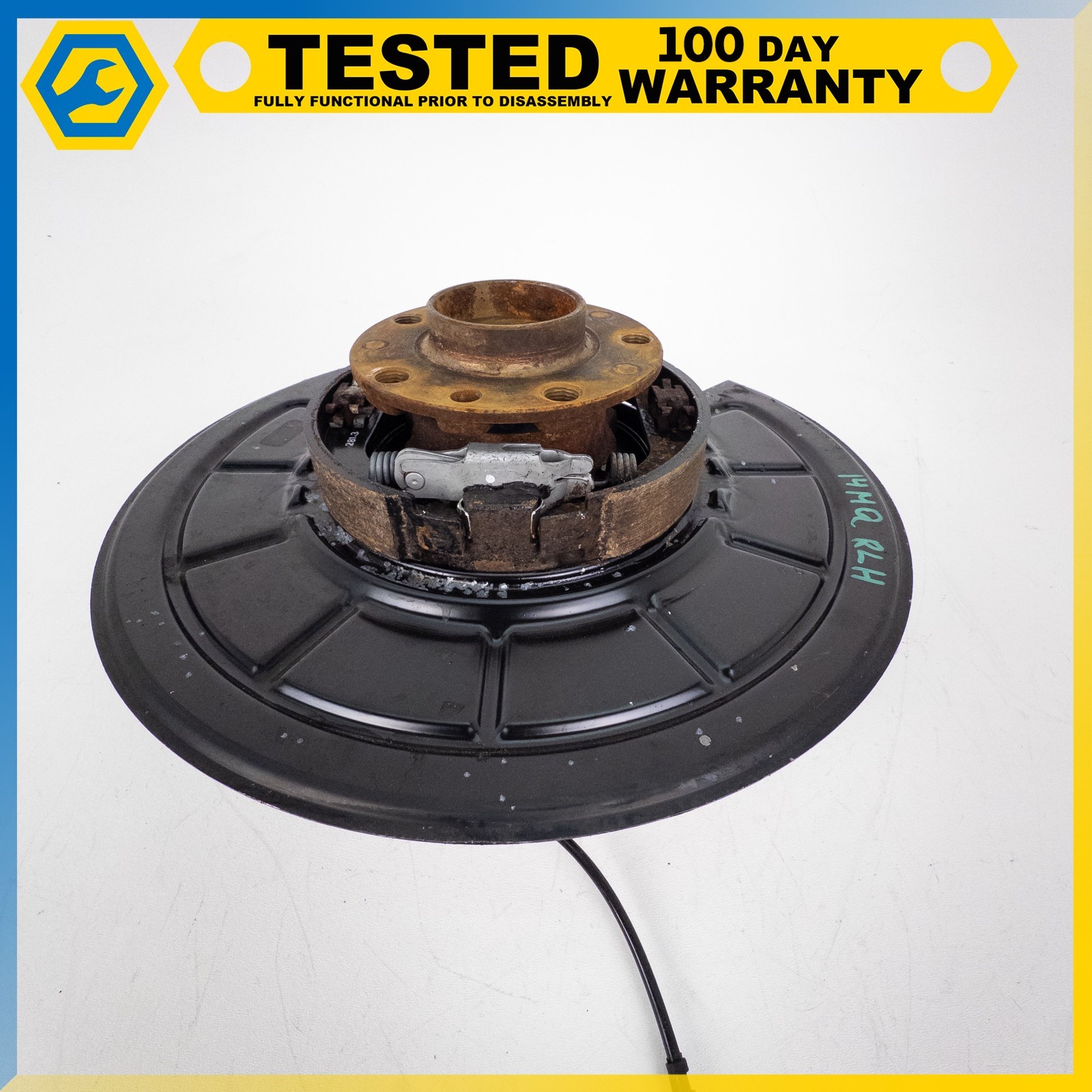 14-19 MASERATI QUATTROPORTE GHIBLI REAR LEFT DRIVER SIDE SPINDLE KNUCKLE HUB OEM