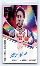 2020-21 Panini Recon True Potential Auto #TPS-MKH Markus Howard