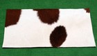 100% NEW COWHIDE LEATHER CUSHION COVER RUG COW HIDE HAIR (24" x 12") SA-8133 — photo 1