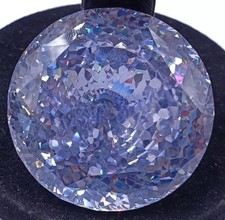 Zircon Certified 500 Ct Natural Cambodian White Color Round Loose Gemstone