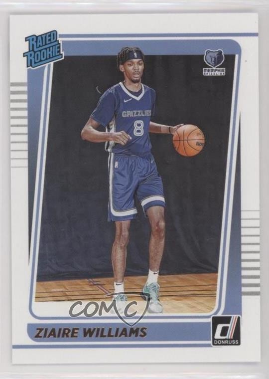 2021-22 Panini Donruss Rated Rookie Ziaire Williams #248 Rookie RC 0c6