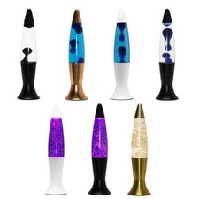 Retro Lavalampe Tisch ROXY inkl. Leuchtmittel Magma Deko Leuchte