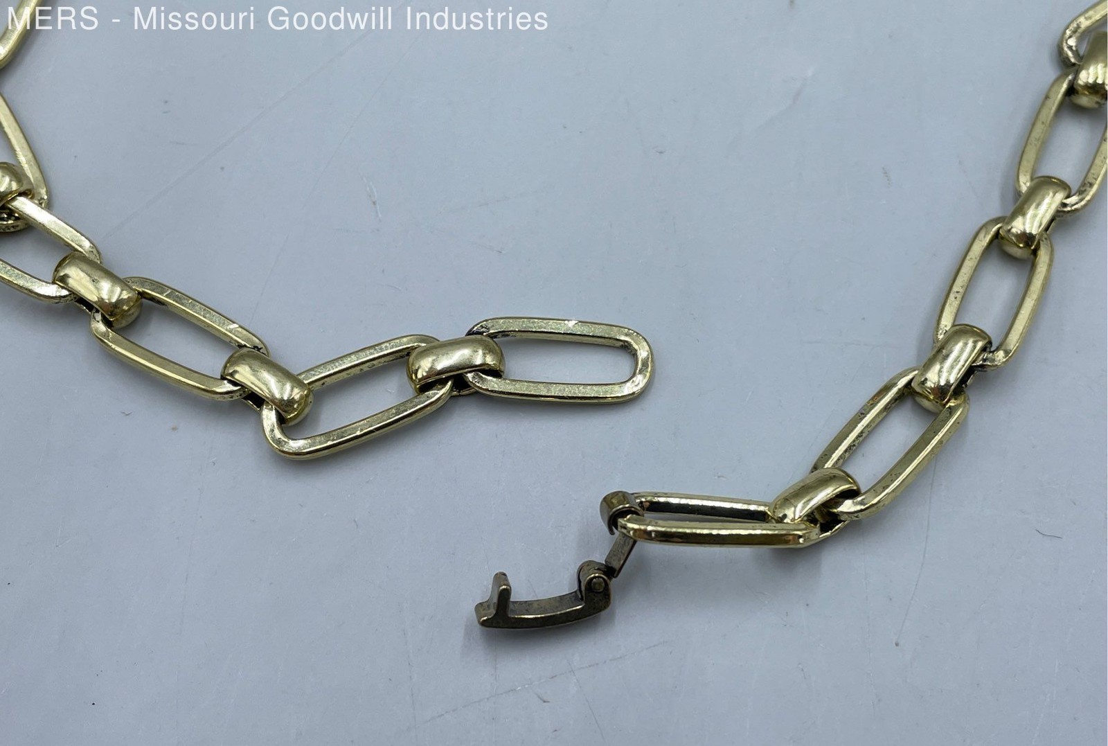 18" Festive Rhinestone Statement Mixed Metals/Mat… - image 5