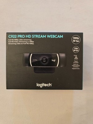 Stream Webcam logitech C922 PRO HD (neu / original verpackt)