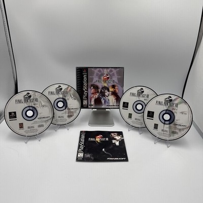 Final Fantasy VIII (Sony PlayStation 1, 1999) Black Label Complete