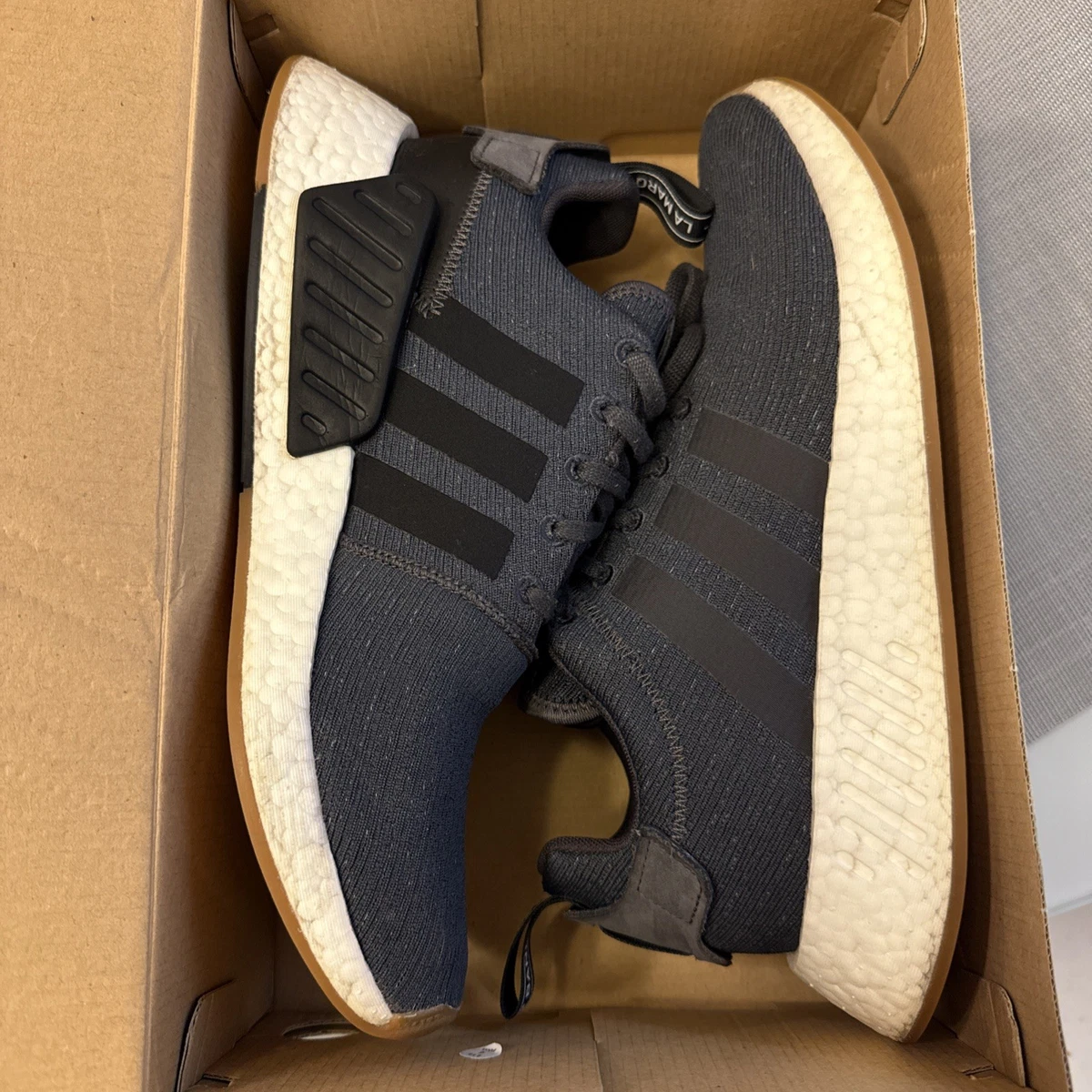 adidas NMD_R2 Grey Gum for Sale | Authenticity Guaranteed | eBay