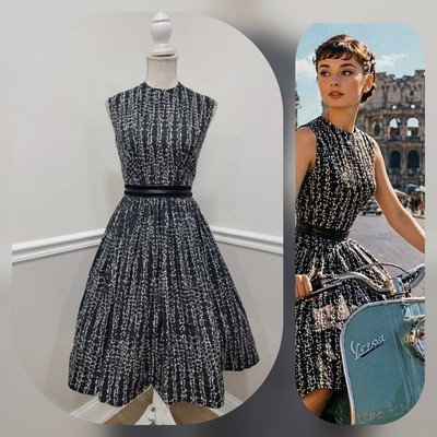 green emerald velvet dress Audrey Hepburn Style Vintage Baby Blue 1950s Cotton Shirt Dress with Pockets, Peacock Blue / XL