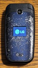 LG True B450 - Blue and Black  T-Mobile  Rare Cellular Flip Phone