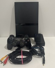 Sony PlayStation 2 PS2 Slim Console Black Working Bundle Genuine Accessories