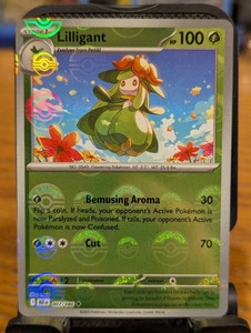Pokemon TCG Black Bolt Lilligant Poke Ball Reverse Holo 007/086