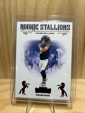 2024 Panini Contenders - Rookie Stallions Caleb Williams-Red #1 (RC)  