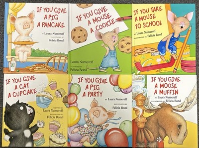 Fun with Mouse and Friends 6 Book Set By Laura Numeroff New