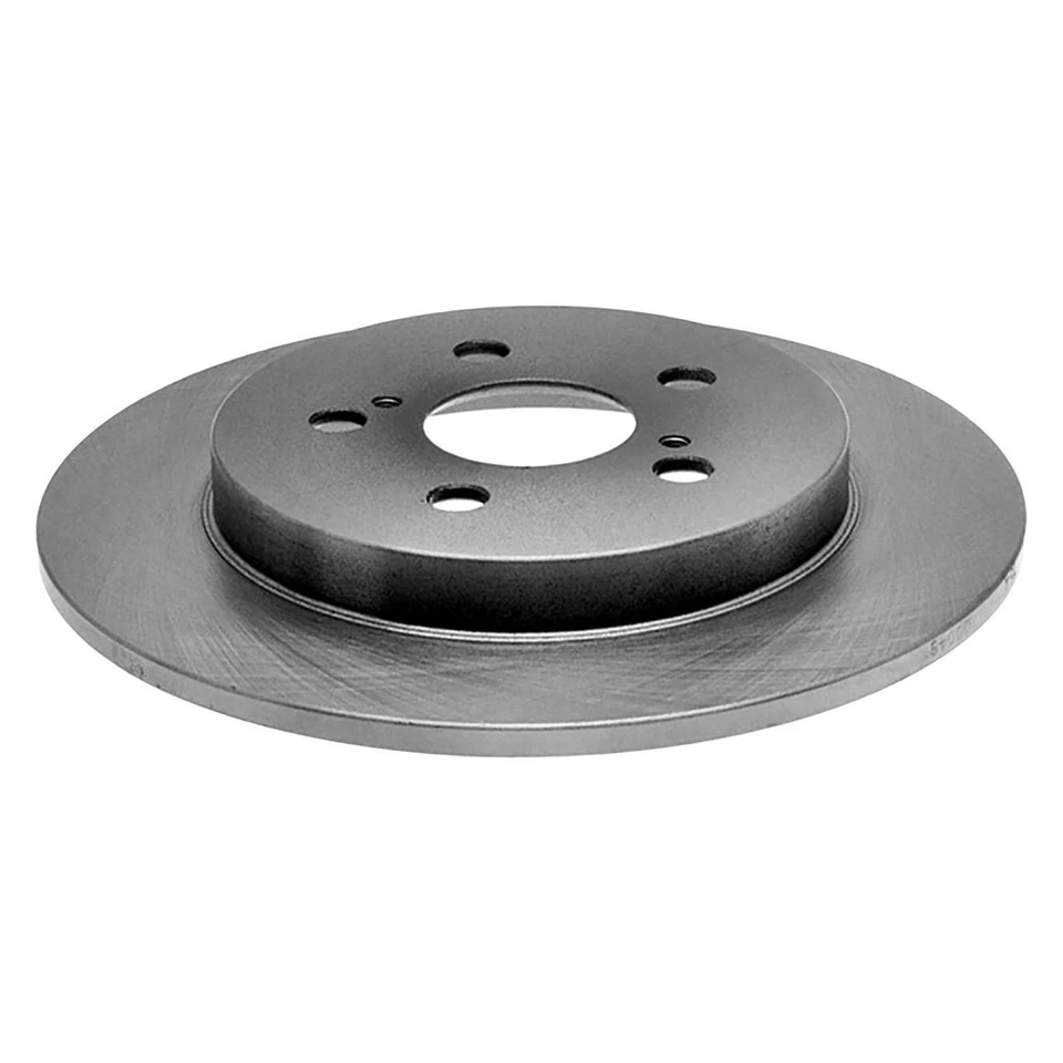 Rotor de freno de disco ACDelco genuino para Toyota Prius 2010-2022 | trasero | hierro fundido Foto 2 de 4