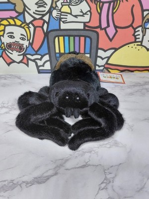 Douglas Cuddle Toys ~ Sneakie Spider Plush ~ 7  ~ New With Tags